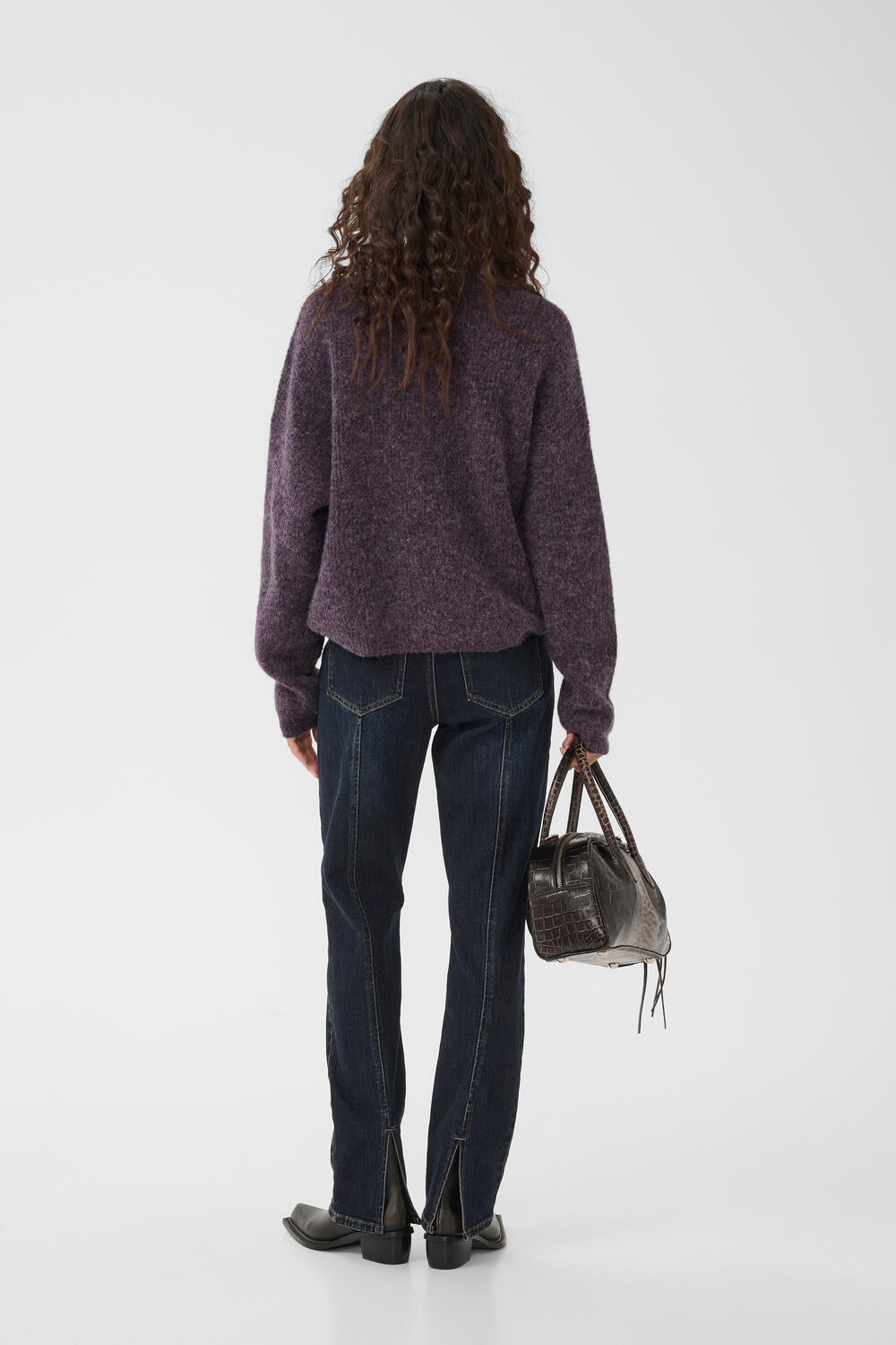 AlphaGZ kort cardigan - Juniper Mélange